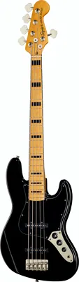 Fender SQ CV 70s Jazz Bass V MN BLK