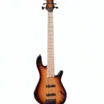 Avis basse électrique Franz Bassguitars Merak 5 Honey Burst