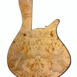 Avis basse électrique Franz Bassguitars Merak 5 Poplar Burl Premium