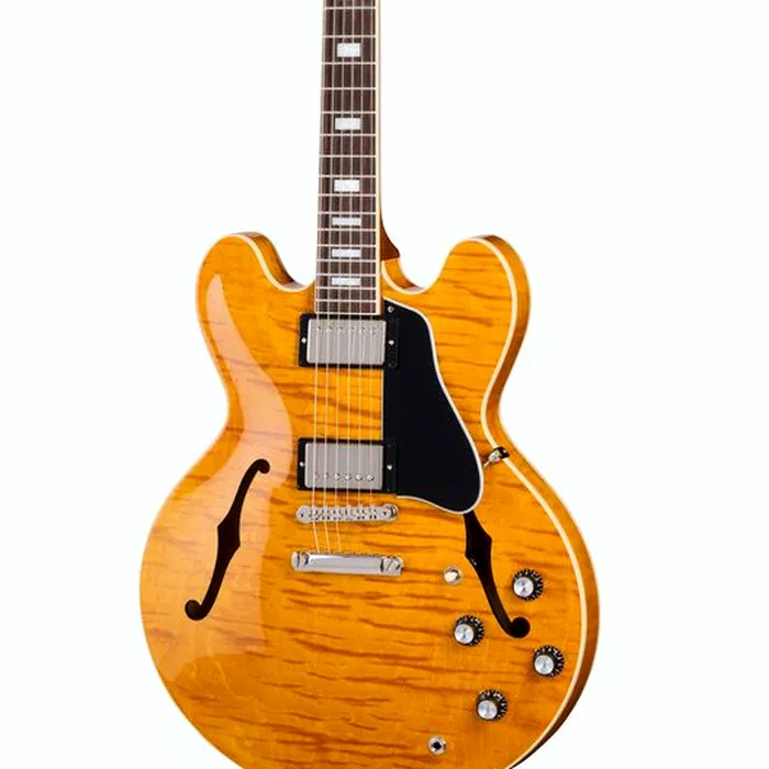 Gibson ES-335 Figured Honey Amber – photo 5