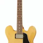 La guitare électrique Gibson ES-335 Satin Vintage Natural | Test, Avis & Comparatif