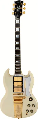 Gibson SG ´63 Custom 3 PU Maestro CW