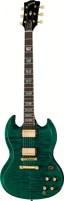 Gibson SG Elegant Figured Aqua GH