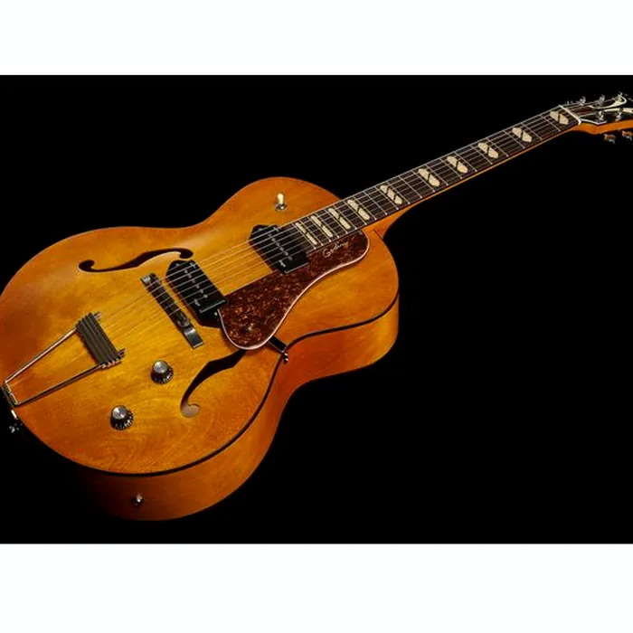 Godin 5th Ave Jumbo P90 Harvest Gold – photo 11