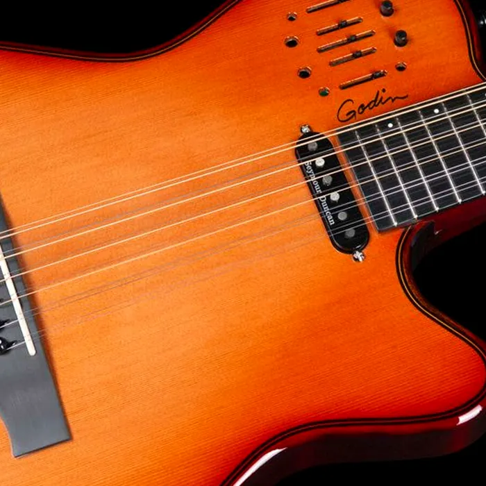 Godin A12 Ultra Dlx Lightburst – photo 7