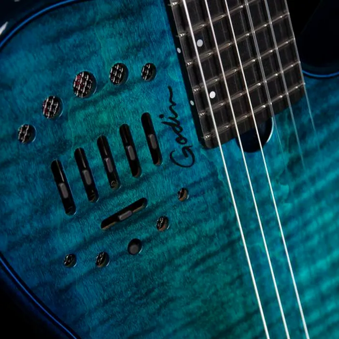 Godin Multiac Nylon Oceanburst Ltd – photo 9