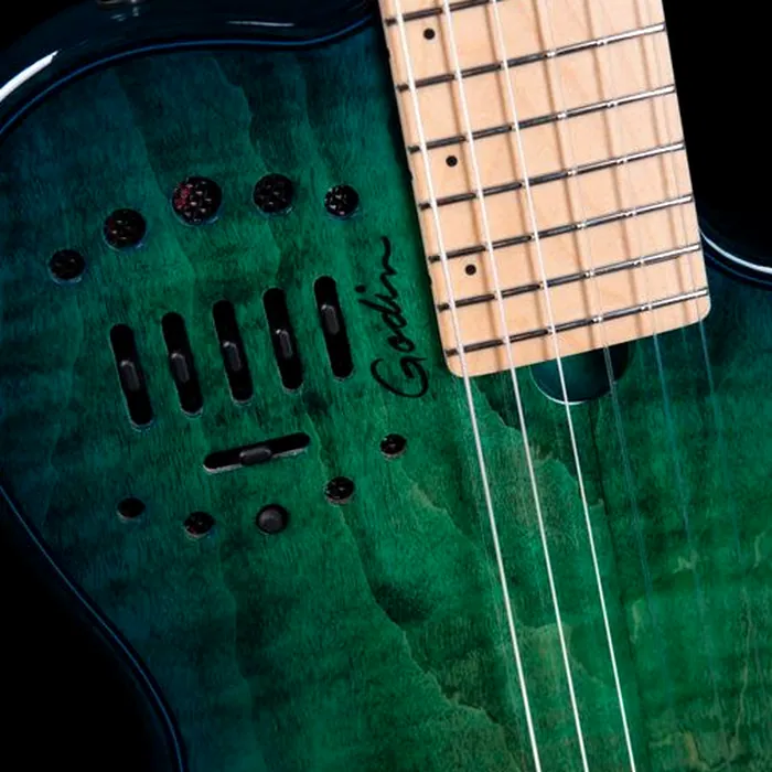 Godin Multiac Nylon Opalburst Ltd – photo 10