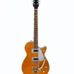 Avis guitare électrique Gretsch EMTC Sparkle Jet FT GLD SPK