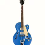 Avis guitare électrique Gretsch G2420T Strml Hlw Sc FRLN BLU