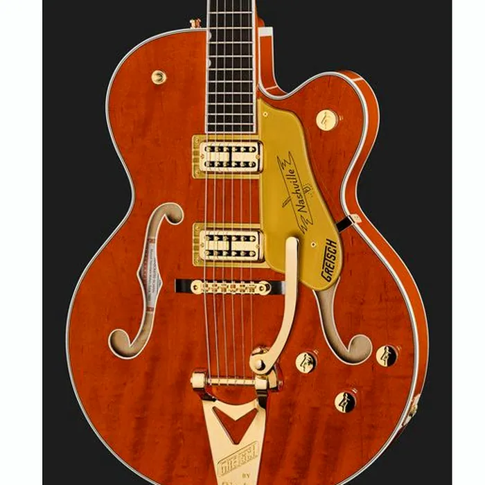 Gretsch G6120TG Nashville Orange Stain – photo 6