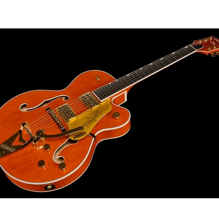 Gretsch G6120TG Nashville Orange Stain – photo 11
