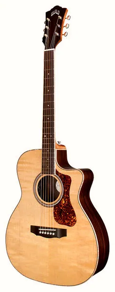 Guild OM-250CE Reverse Natural LTD