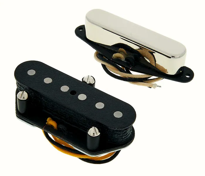 guitare Bare Knuckle Blackguard Tele Flat'50 Set