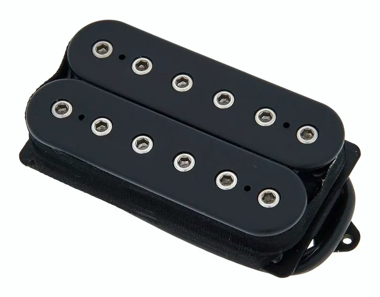 guitare DiMarzio DP 258FBK Titan Neck black