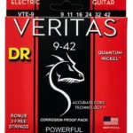 Cordes guitare DR Strings Veritas Quantum Light.009-.042 | Test, Avis & Comparatif