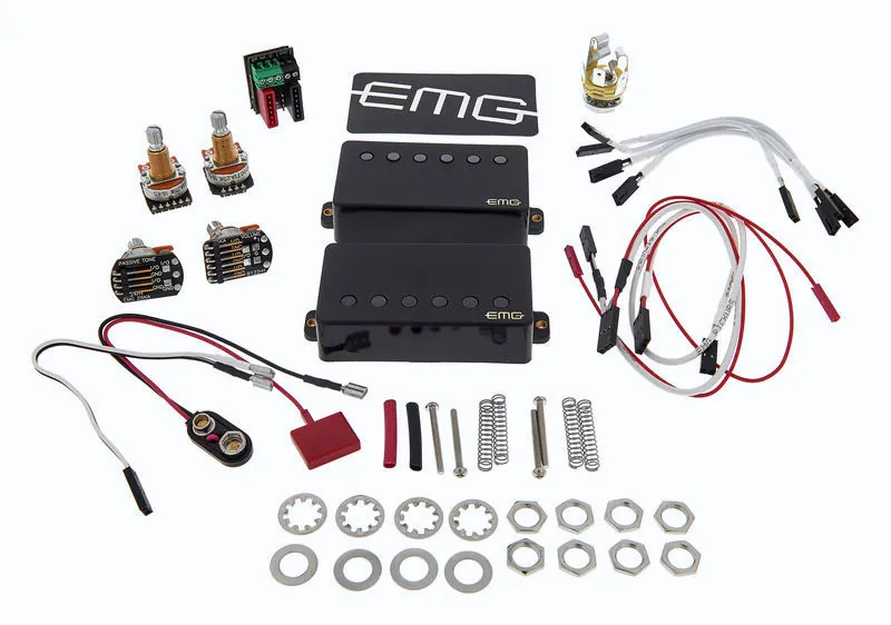 guitare EMG 57/66 Set F-Spaced BK