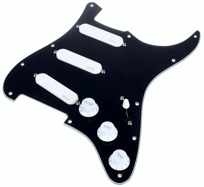 guitare EMG DG20 BK/WH