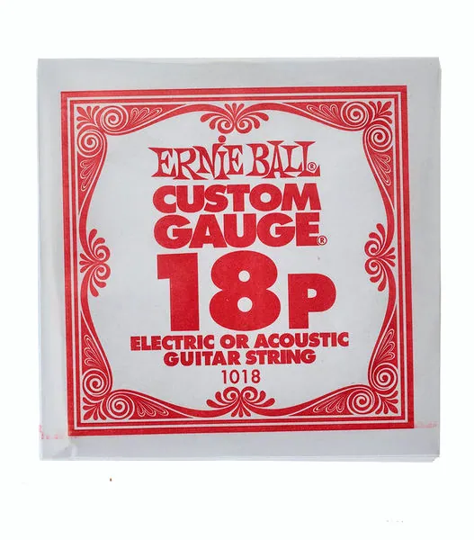guitare Ernie Ball 018p Single String Slinky Set