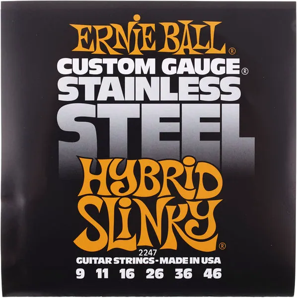 guitare Ernie Ball 2247 Stainless Hybrid