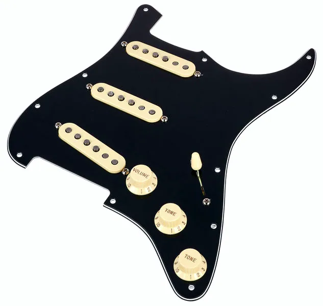 guitare Fender Pre-Wired ST Pickguard 69 BK