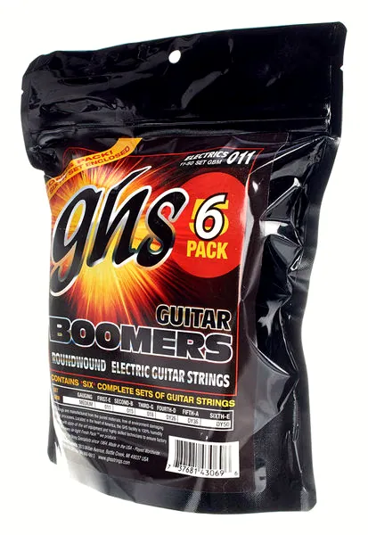 guitare GHS Boomers Medium 11-50 6-Pack