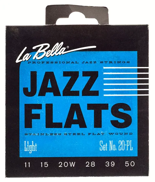 guitare La Bella 20PL Jazz Flats FWSS