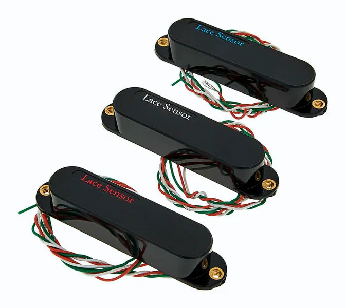 guitare Lace Pickups Sensor Pack Red/Silver/Blue BK