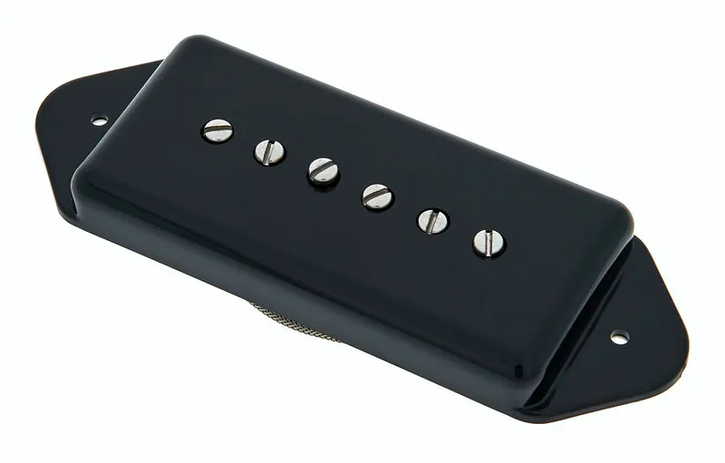 guitare Lindy Fralin P90 Hum-Cancel Dog Ear B BK