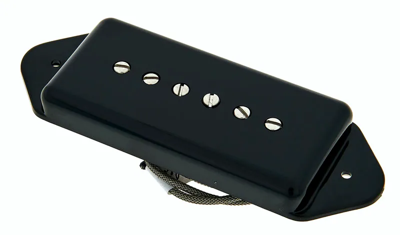 guitare Lindy Fralin P90 Hum-Cancel Dog Ear N BK