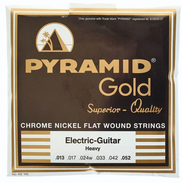 guitare Pyramid Gold Flatwound 412100