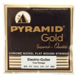 Cordes guitare Pyramid Gold True Vintage Flatwound | Test, Avis & Comparatif