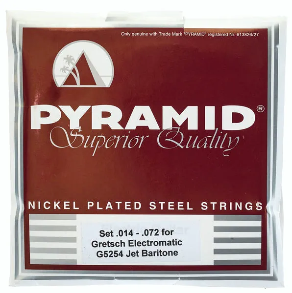 guitare Pyramid Gretsch Jet Baritone Strings