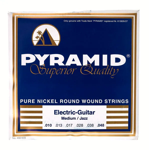 guitare Pyramid Pure Nickel Medium/Jazz