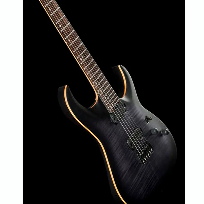 Harley Benton Amarok-6 BKNT Flame Bur w/Bag – photo 12