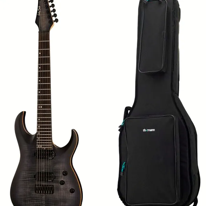 Harley Benton Amarok-7 BKNT Flame w/Bag – photo 2