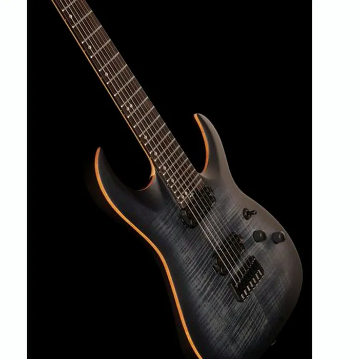 Harley Benton Amarok-7 BKNT Flame w/Bag – photo 9
