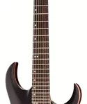 La guitare électrique Harley Benton Amarok-7 BKRD Quilted B-Stock | Test, Avis & Comparatif | E.G.L