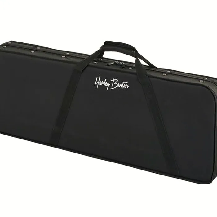 Harley Benton Amarok 7 LH BKNT Flame w/Case – photo 12