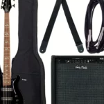 Avis basse électrique Harley Benton B-550 Black Progressive Set 2