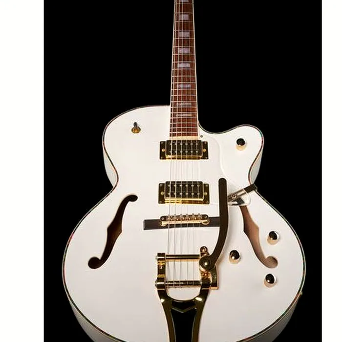 Harley Benton BigTone Trem White w/Case – photo 6