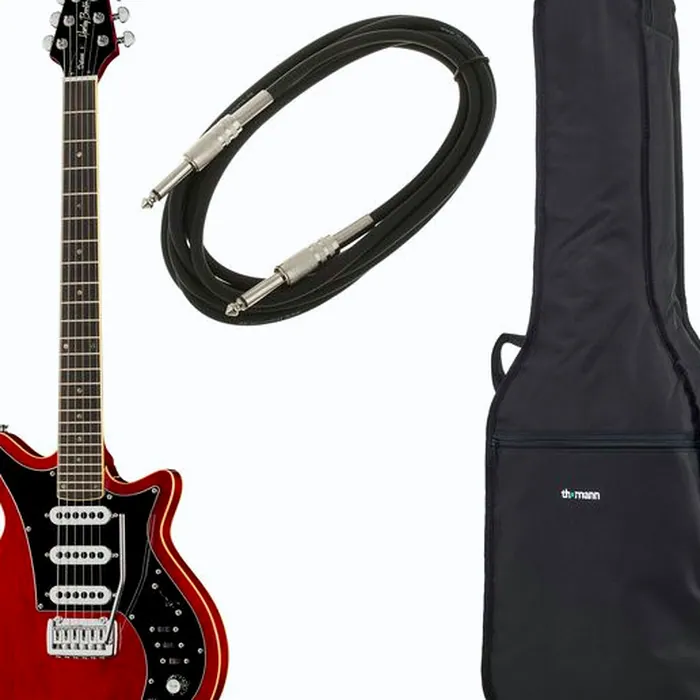 Harley Benton BM-75 Trans Red Deluxe Bundle – photo 2