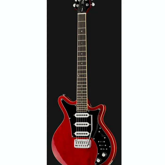 Harley Benton BM-75 Trans Red Deluxe w/Case – photo 4