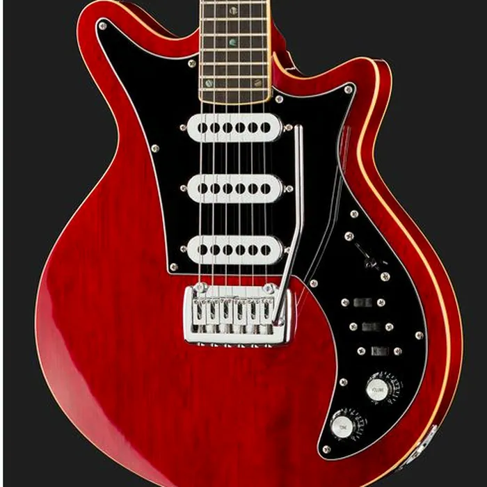 Harley Benton BM-75 Trans Red Deluxe w/Case – photo 6