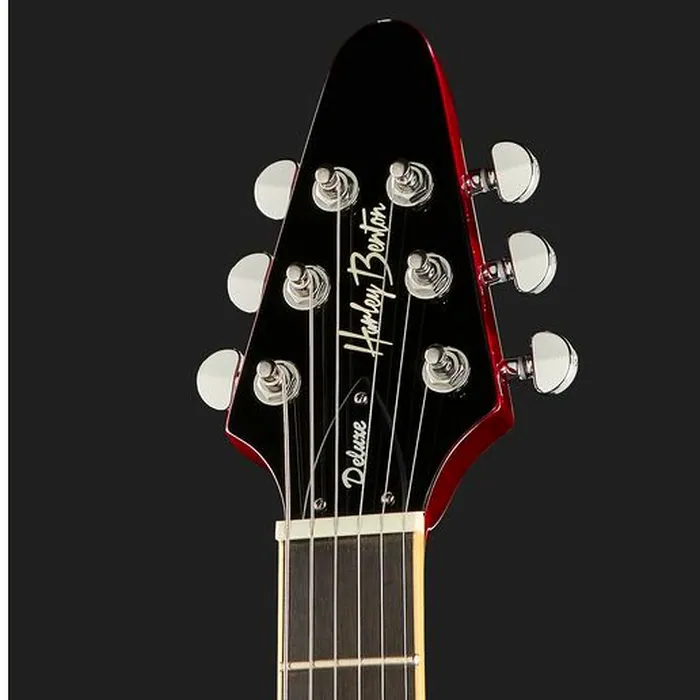 Harley Benton BM-75 Trans Red Deluxe w/Case – photo 8