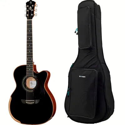 Harley Benton CLC-650SM-CE BK Solid W Bundle