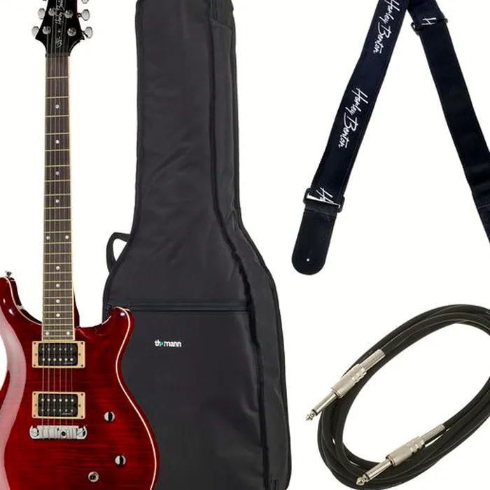 Harley Benton CST-24 Bl. Ch. Flame Bundle – photo 2