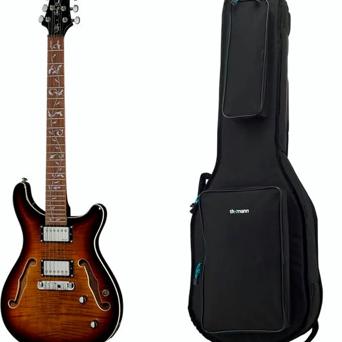 Harley Benton CST-24HB TOL Tob. Flame w/Bag – photo 2