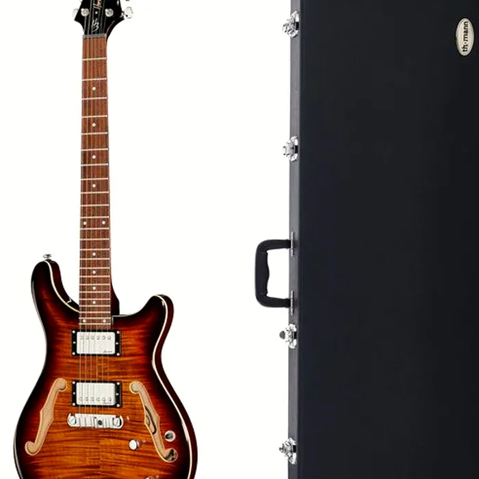 Harley Benton CST-24HB Tortoise Flame w/Case – photo 2