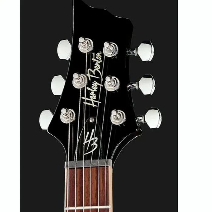 Harley Benton CST-24T P90 Black Flame w/Case – photo 8