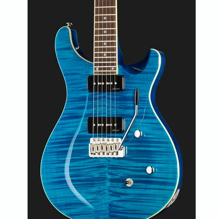 Harley Benton CST-24T P90 Ocean Flame Bundle – photo 6
